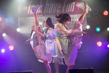 「Task have Fun 配信になっちゃったけどGo Task 5!!! みんなで一緒にお祝いしよう!!!!!」の様子。（撮影：林晋介）