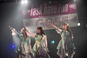 「Task have Fun 配信になっちゃったけどGo Task 5!!! みんなで一緒にお祝いしよう!!!!!」の様子。(撮影:林晋介)