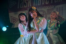 「Task have Fun 配信になっちゃったけどGo Task 5!!! みんなで一緒にお祝いしよう!!!!!」の様子。（撮影：林晋介）