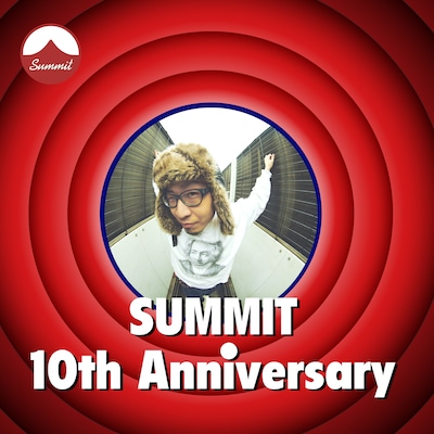 「SUMMIT 10th Anniversary Playlist Selected by PUNPEE」ビジュアル