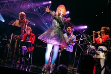 降幡愛「1st Live Tour APOLLO」東京・Zepp DiverCity（TOKYO）公演の様子。（撮影：江藤はんな）