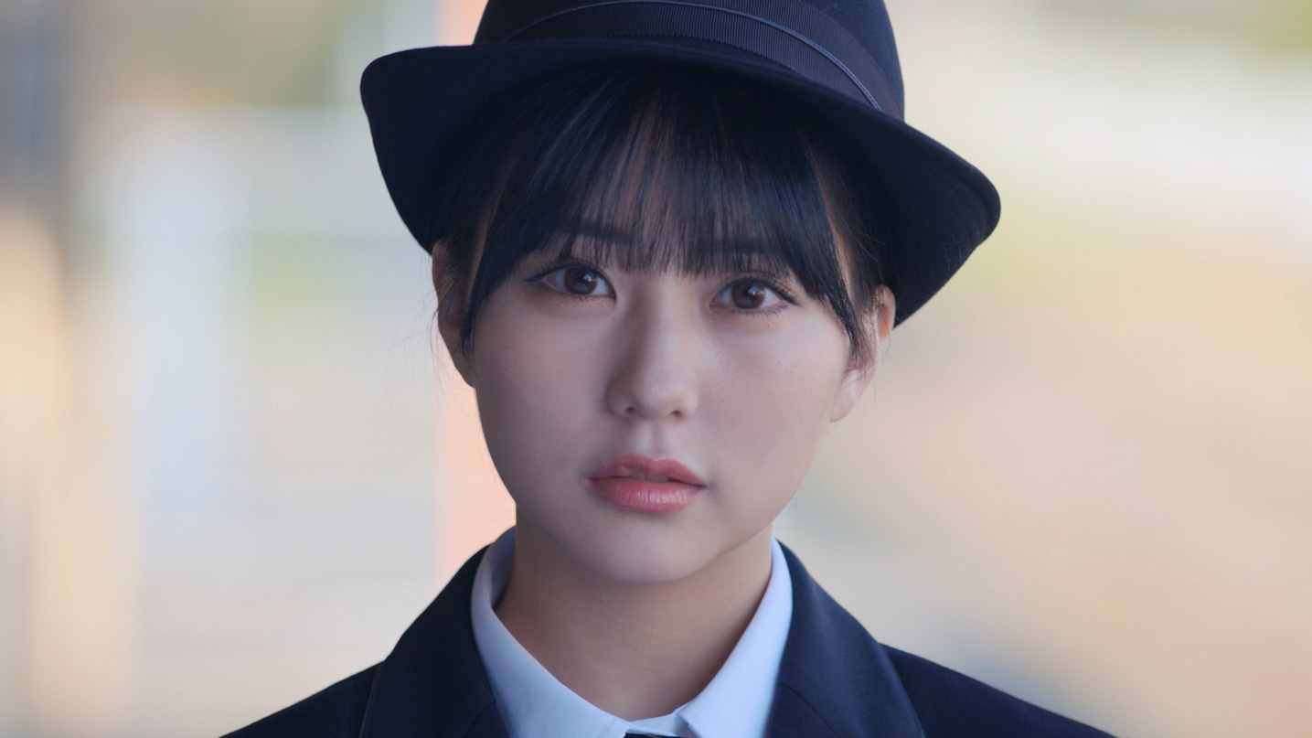 HKT48「君とどこかへ行きたい-つばめ選抜」のミュージックビデオより。