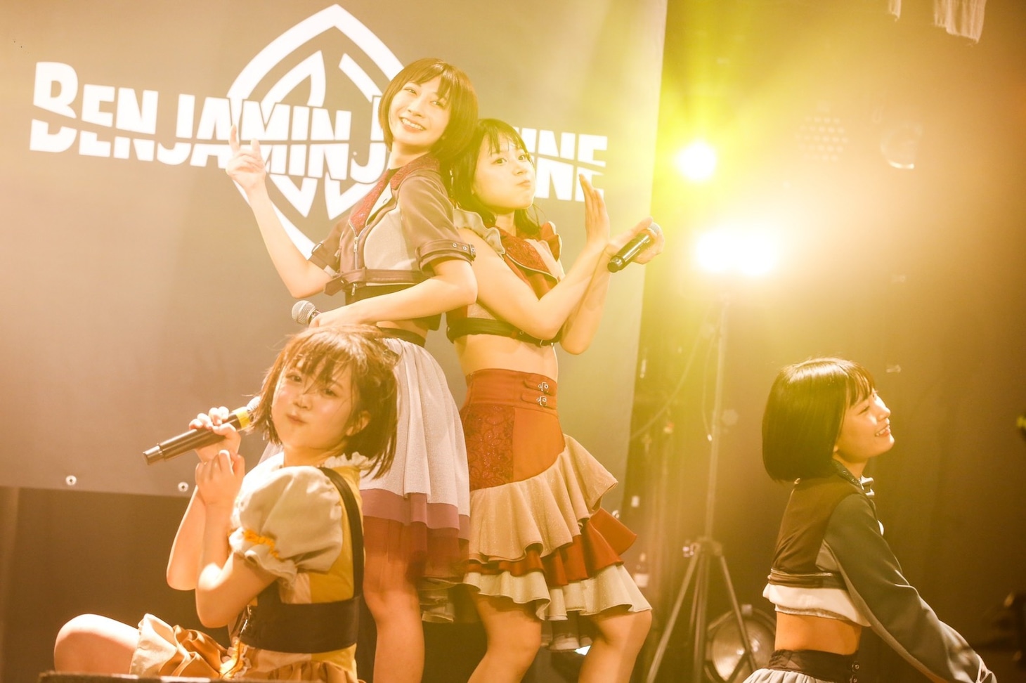「BenjaminJasmine 2nd AnniversaryLive『 KAIKA -ONLINE- 』」の様子。