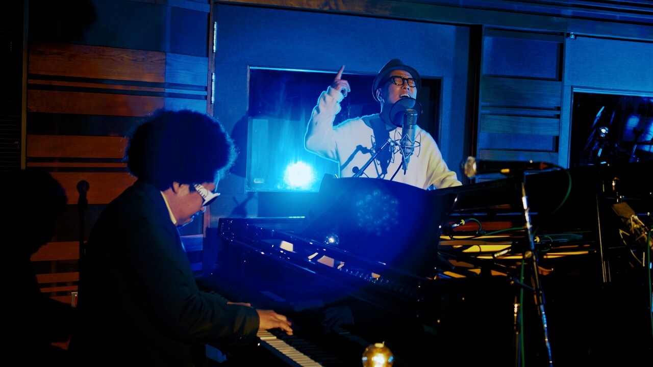 ハナレグミ、配信企画よりレキシと演奏した「発光帯」ライブ映像公開