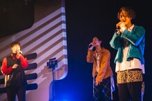 左からKEVIN、SHOOT、MORRIE。