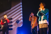 左からKEVIN、SHOOT、MORRIE。