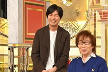 奥から神谷浩史、古川登志夫。(c)TBS
