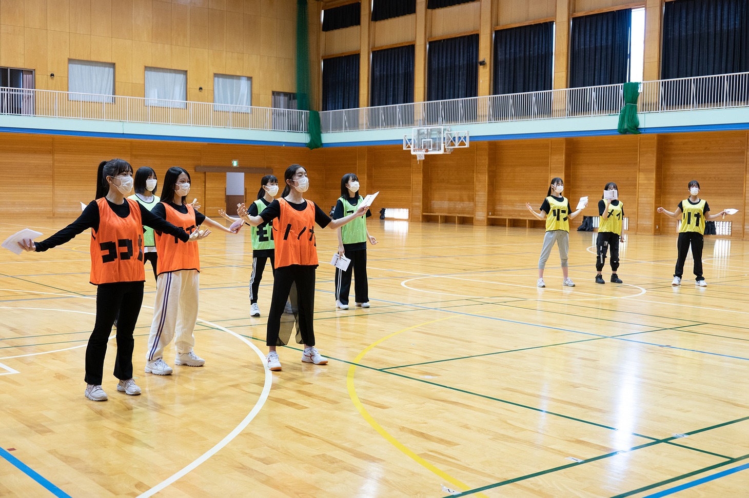エビ中新メンバーオーディション合宿の様子。