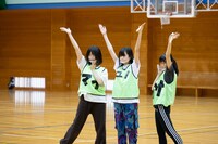 左からマイ、ユノ、モアナ。