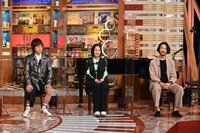 左からヒャダイン、AAAMYYY、大橋トリオ。(c)テレビ朝日
