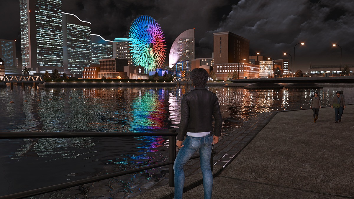 「LOST JUDGMENT:裁かれざる記憶」のワンシーン。(c)SEGA