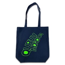 「くるり×MOROHA トートバッグ」のデザイン。