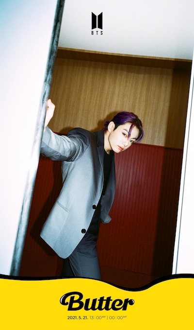 「Butter」ティザーフォト（JUNG KOOK Ver.）(c)BIGHIT MUSIC