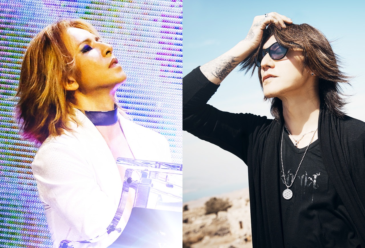 YOSHIKI、SUGIZO。