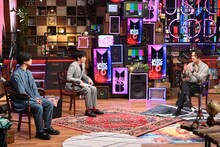 左から千葉雄大、田中圭、OMI。(c)日本テレビ