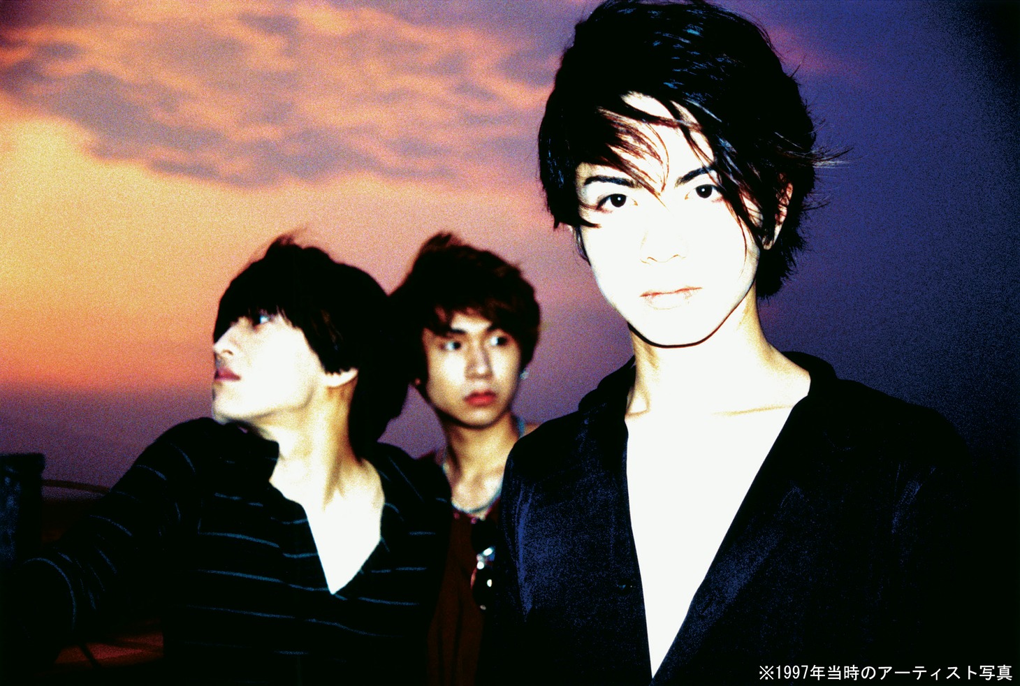 L'Arc-en-Cielの1997年当時のアーティスト写真。