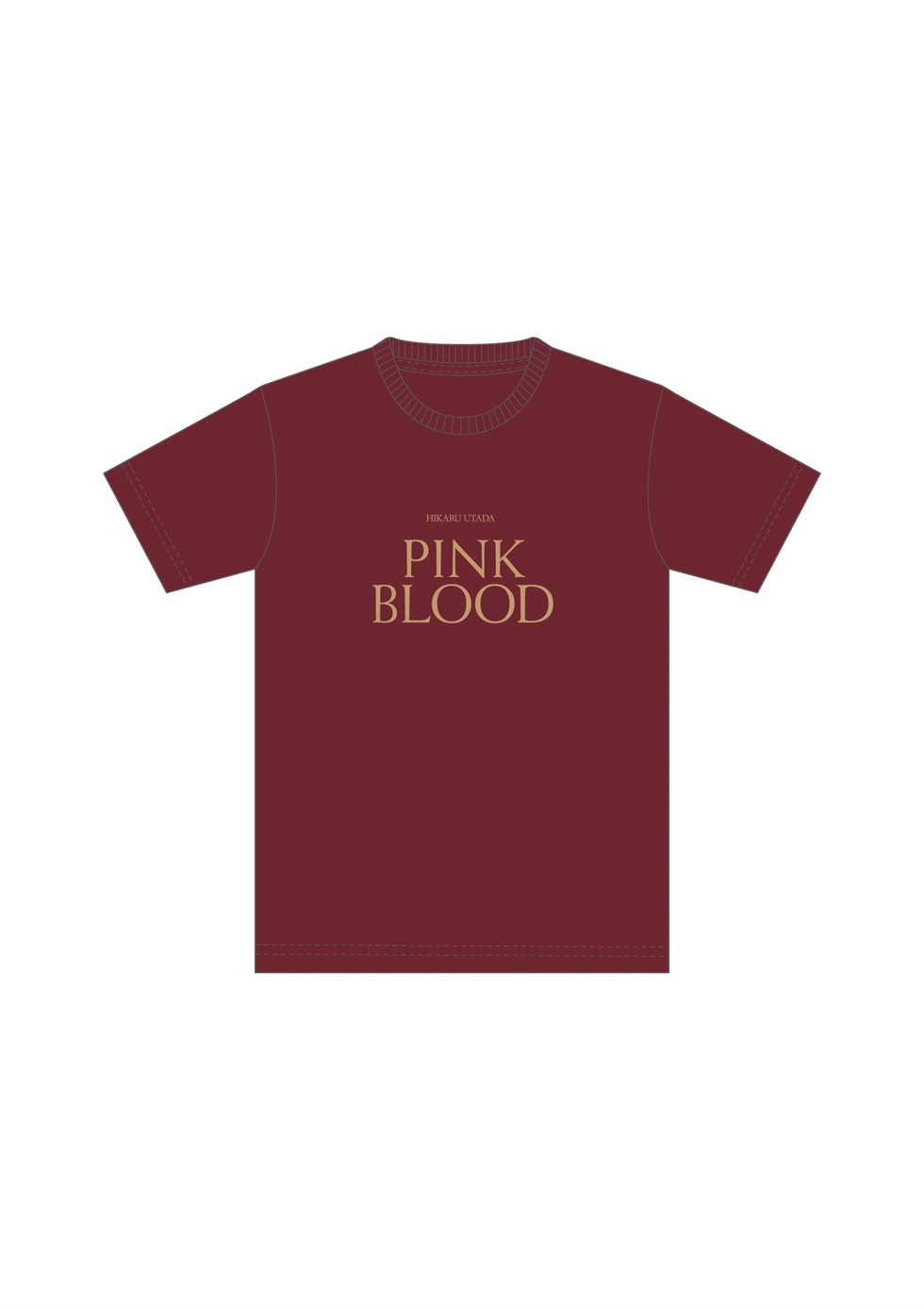 宇多田ヒカル「PINK BLOOD」ノベルティTシャツ