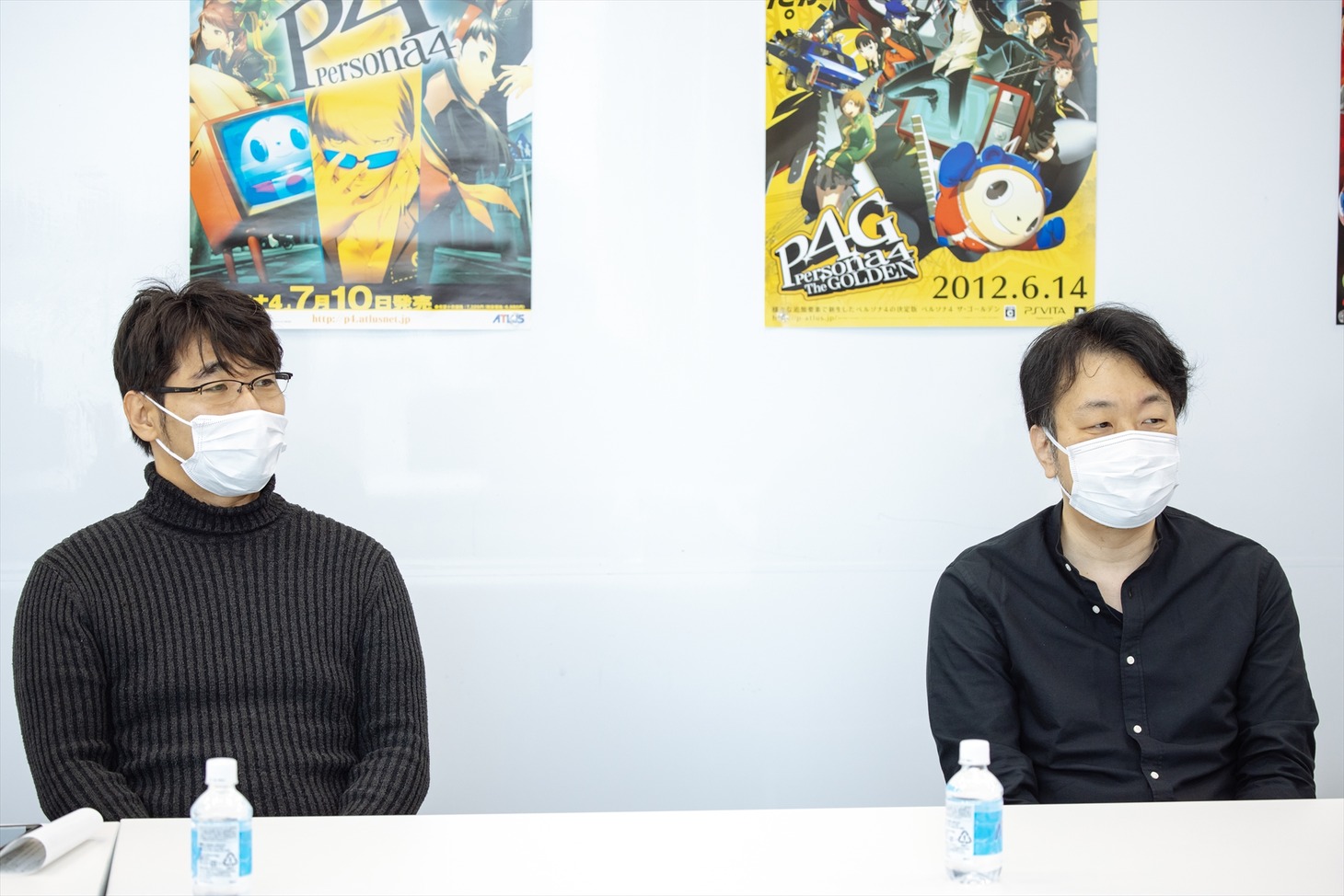 左から副島成記さん、目黒将司さん。