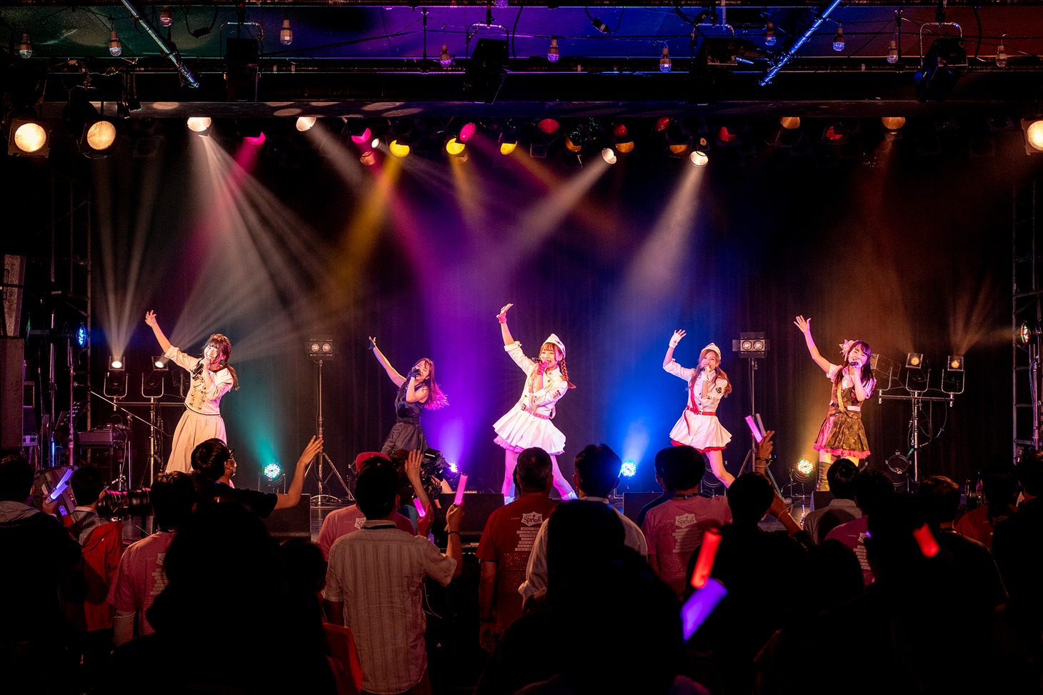 「転校少女* Live Tour 2021 "Girl*s Spring"」ファイナル公演の様子。