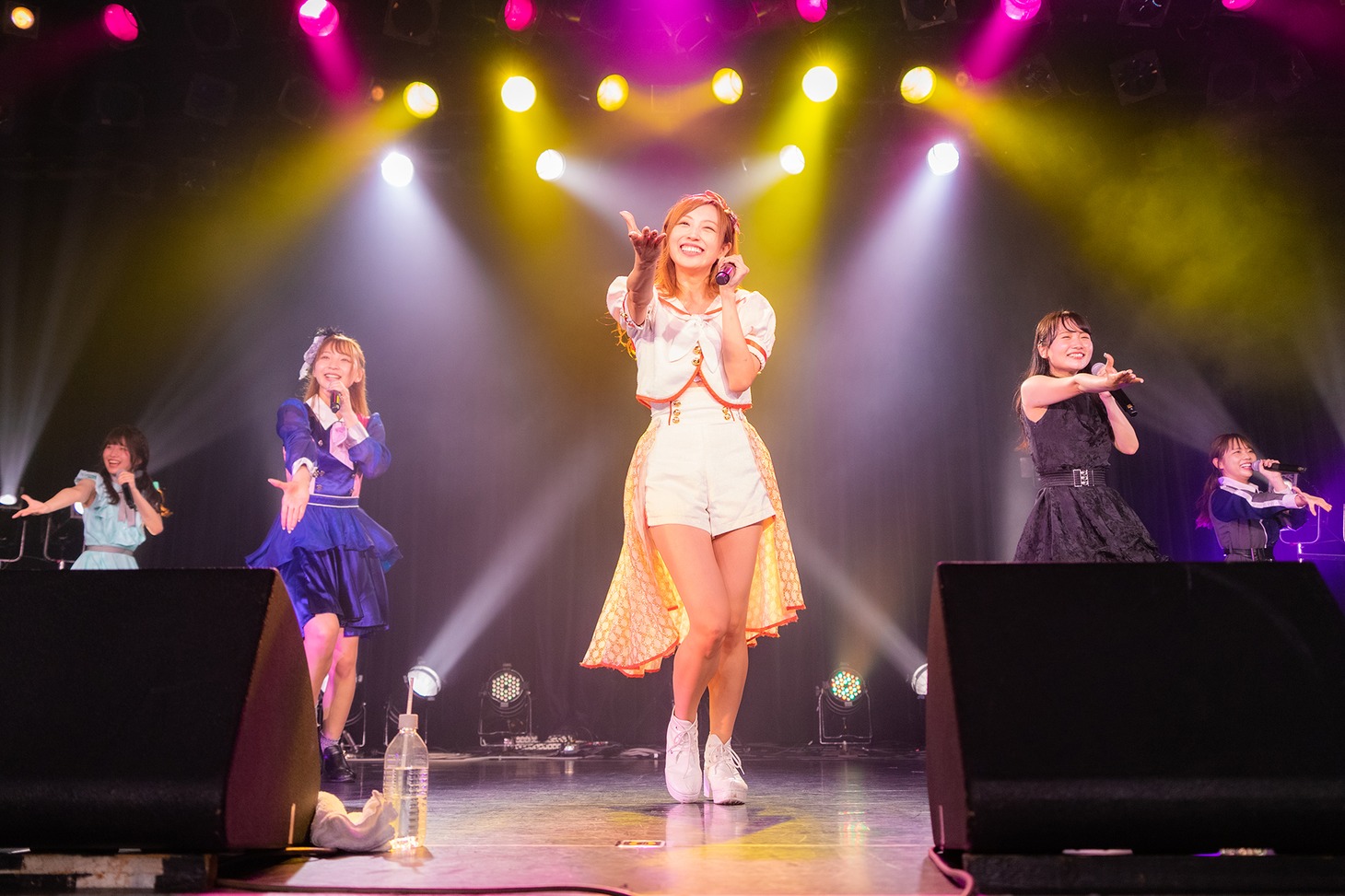 「転校少女* Live Tour 2021 "Girl*s Spring"」ファイナル公演の様子。