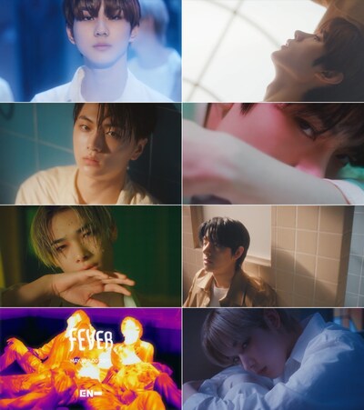 ENHYPEN「FEVER」ティザー映像より。(c)BELIFT LAB