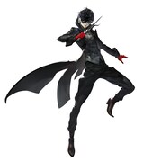 怪盗服を着た主人公。