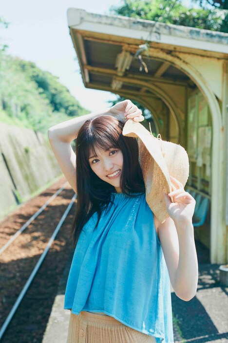 松村沙友理 乃木坂46卒業記念写真集(タイトル未定)より。(c)マガジンハウス(撮影:三瓶康友)