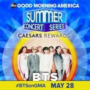 BTSが2年ぶりにアメリカ「SUMMER CONCERT SERIES」に出演、トップバッターを務める