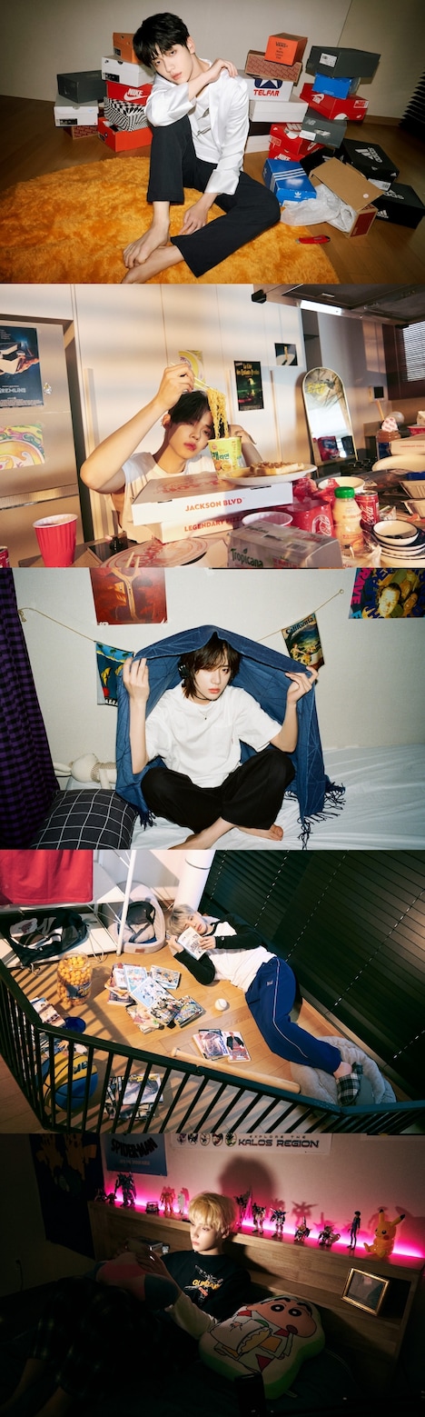 TOMORROW X TOGETHER「The Chaos Chapter: FREEZE」BOY Ver.コンセプトフォト（ソロ） (c)BIGHIT MUSIC