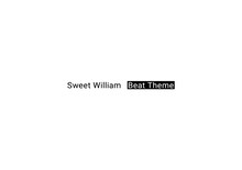 Sweet William「Beat Theme」ロゴ