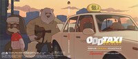 ODDTAXI × SUMMIT（PUNPEE×VaVa×OMSB）「ODDTAXI ORIGINAL SOUNDTRACK」ジャケット (c) P.I.C.S. / 小戸川交通パートナーズ