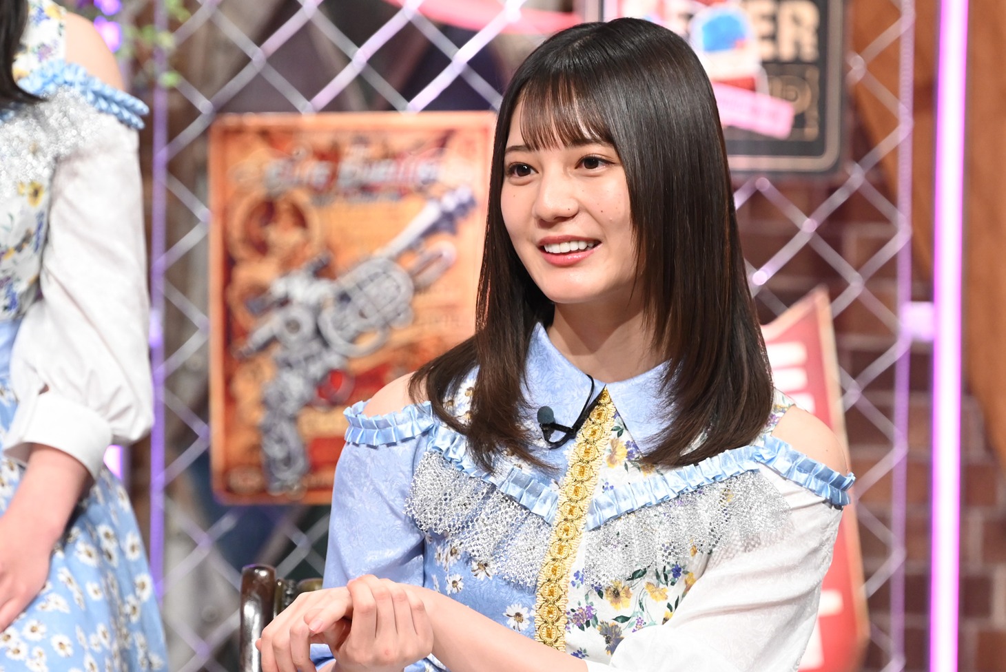 小坂菜緒（日向坂46） (c)日本テレビ