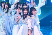 日向坂46「MUSIC BLOOD」パフォーマンスの様子。 (c)日本テレビ