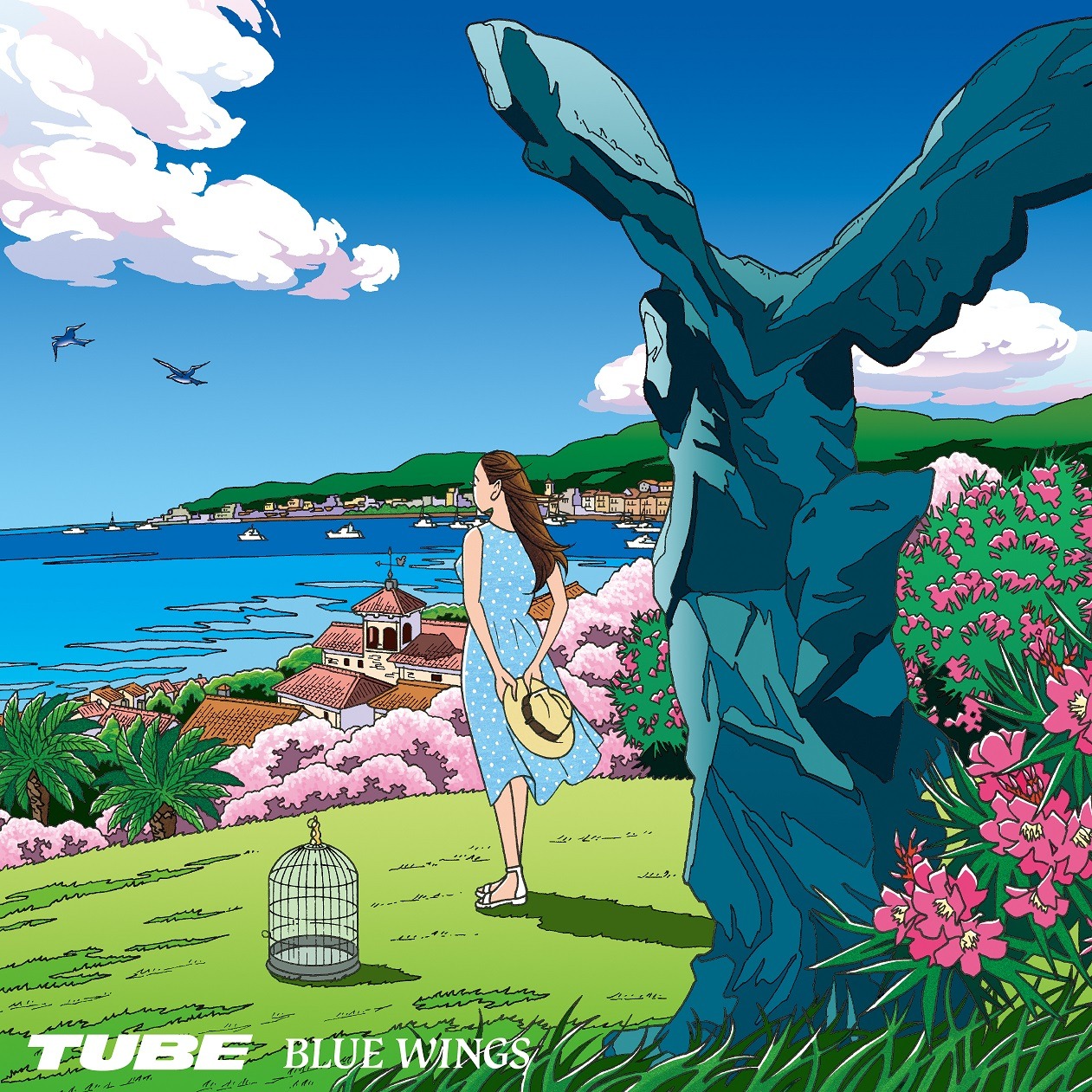 TUBE「BLUE WINGS」ジャケット