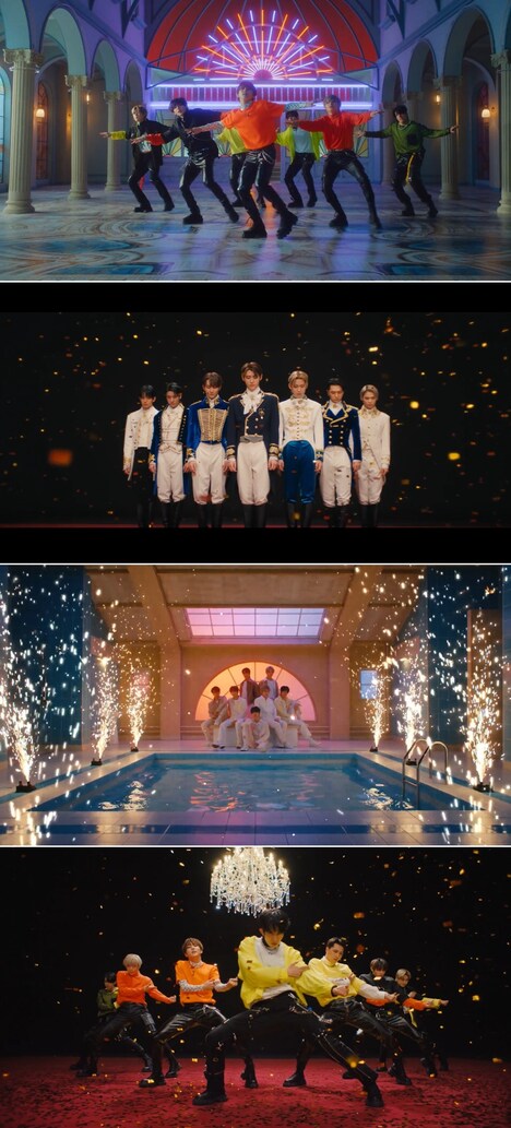 ENHYPEN「FEVER」ミュージックビデオより。(c)BELIFT LAB