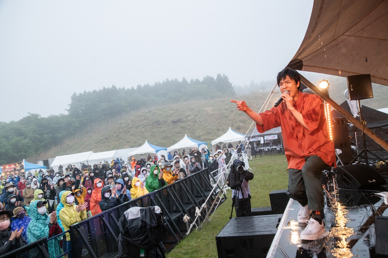 コロナ禍の「FUJI & SUN '21」くるり、森山直太朗らが熱演