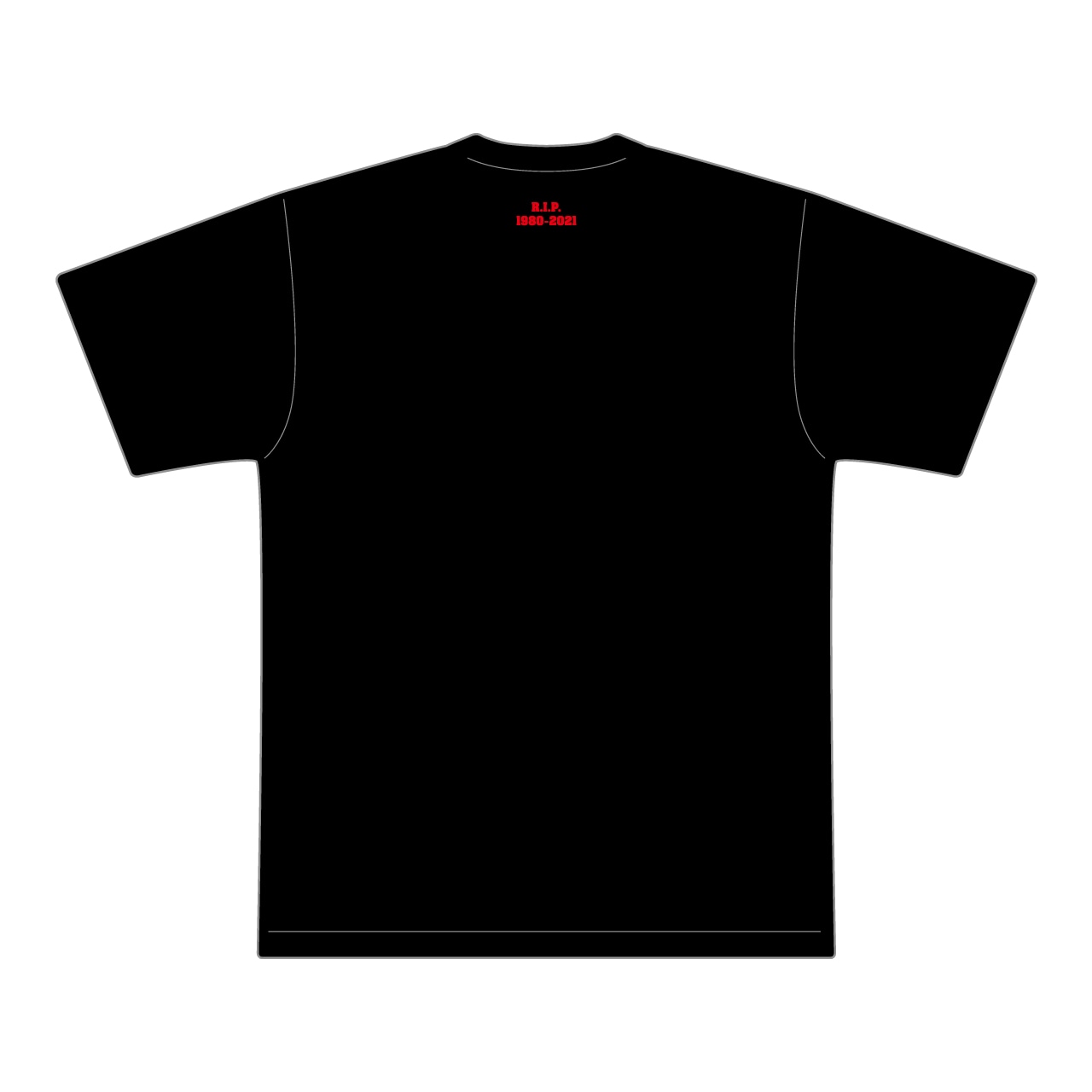 STICKY追悼Tシャツ（裏）