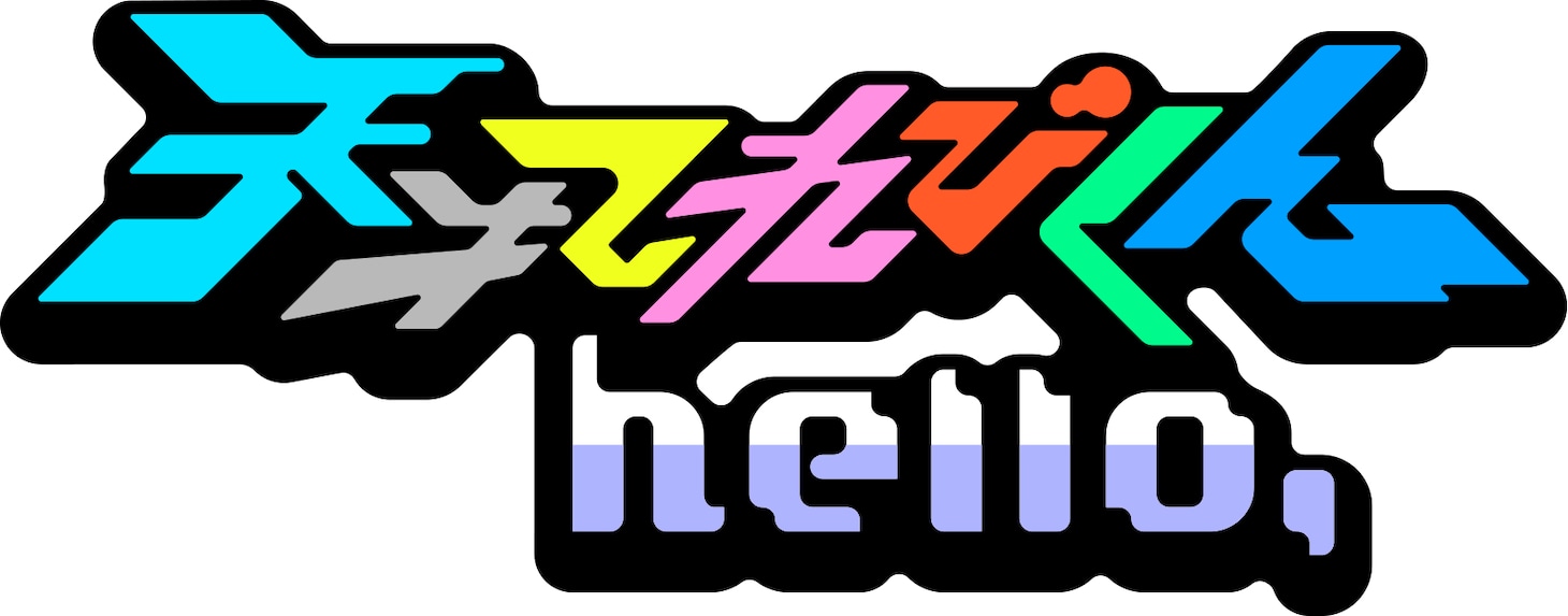 「天才てれびくんhello,」ロゴ