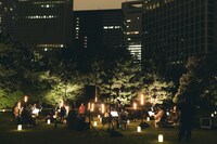 蓮沼執太フィル「浜離宮アンビエント」の様子。（撮影：川島悠輝）