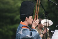 音無史哉（笙）（撮影：川島悠輝）