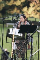 小林うてな（Steelpan）（撮影：川島悠輝）