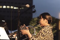 三浦千明（Flugelhorn）（撮影：川島悠輝）