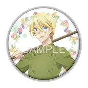 「乙女ゲームの破滅フラグしかない悪役令嬢に転生してしまった…X」OP・ED連動とらのあな購入特典缶バッジA (c)山口悟・一迅社 / はめふらＸ製作委員会