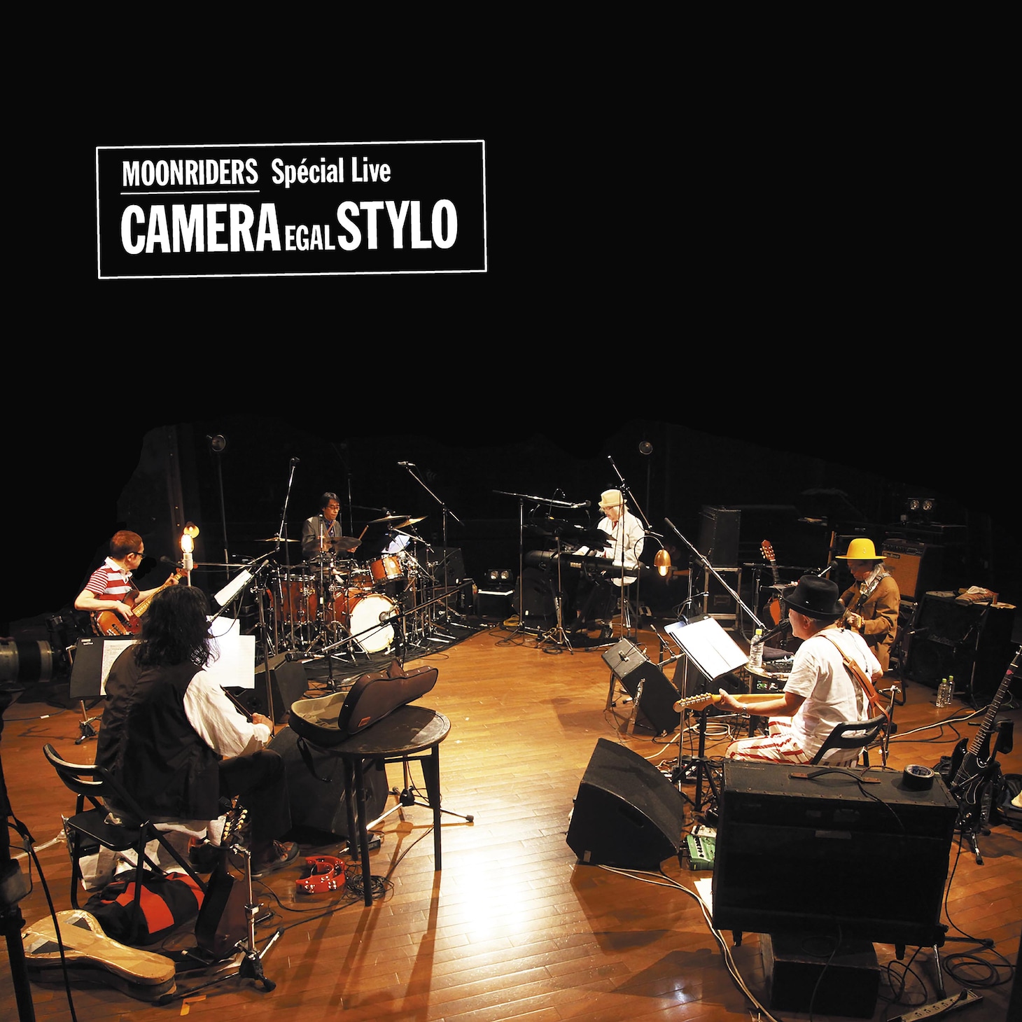 ムーンライダーズ「moonriders special live カメラ＝万年筆」ジャケット