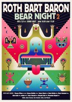 「ROTH BART BARON "BEAR NIGHT 2"」告知ビジュアル