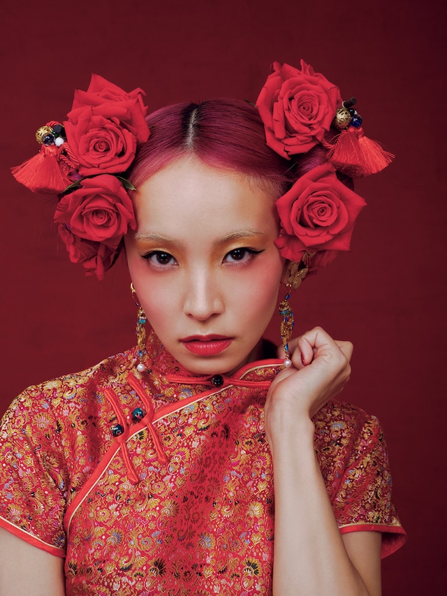 「装苑」2021年7月号よりLiSA。（撮影：田中雅也［TRON］）