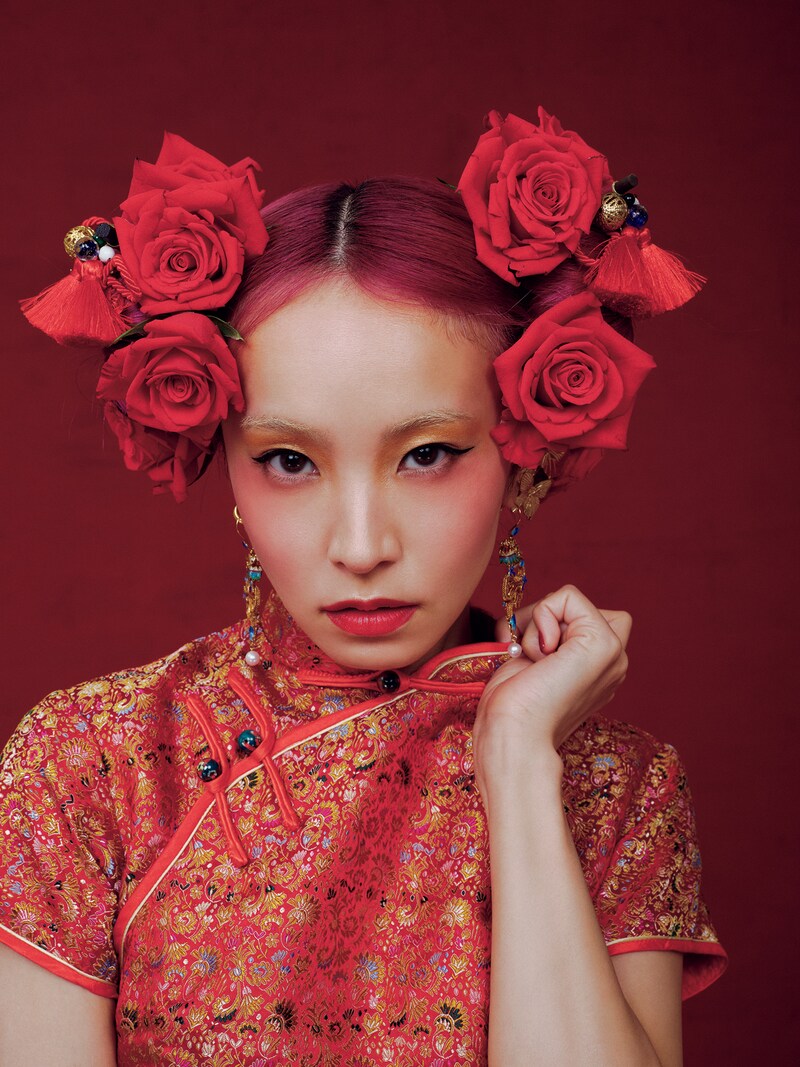 「装苑」2021年7月号よりLiSA。（撮影：田中雅也［TRON］）