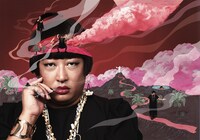 「装苑」2021年7月号よりYOKO FUCHIGAMI。（アートディレクション：大島慶一郎 / 撮影：田中雅也［TRON］）