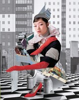 「装苑」2021年7月号より。（アートワーク：M!DOR! / 撮影：土屋純［文化出版局］）