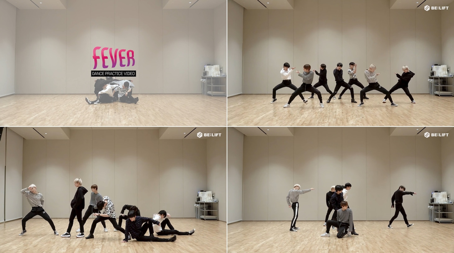 ENHYPEN「FEVER」ダンスプラクティスビデオより。(c)BELIFT LAB